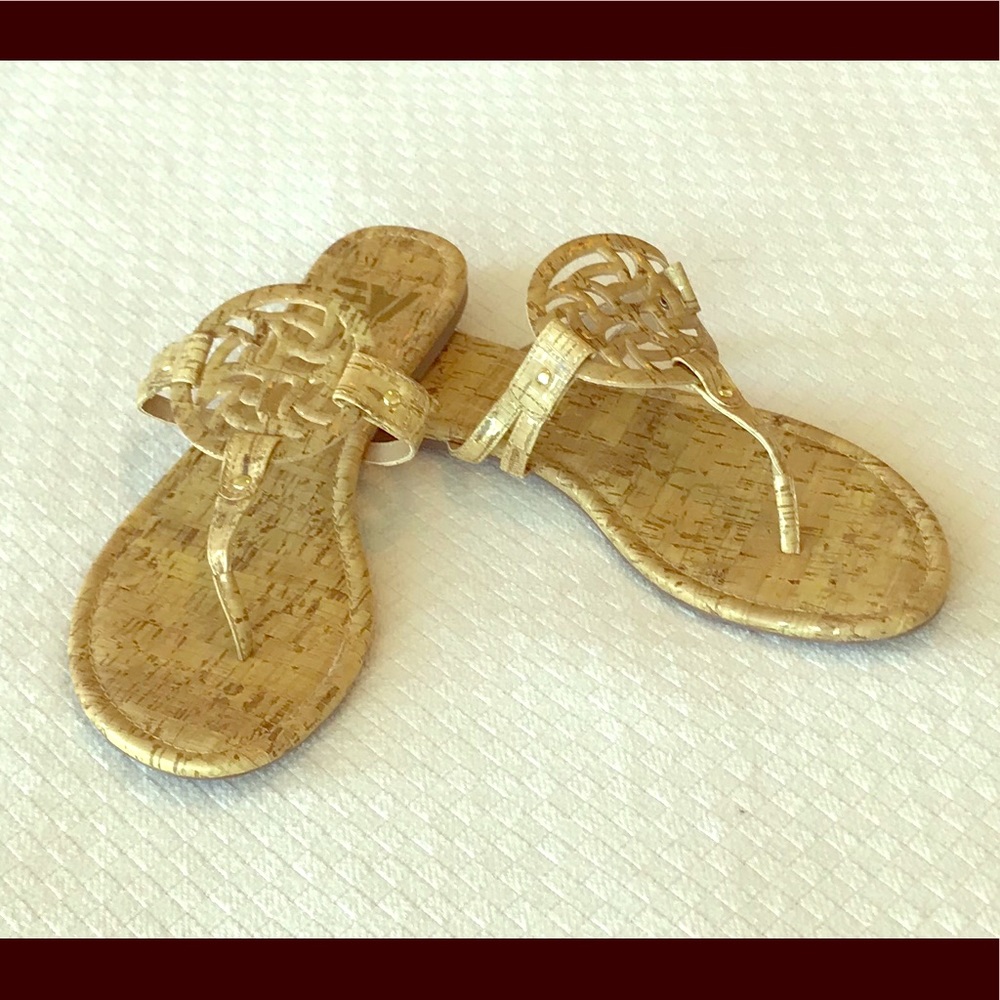 American Eagle cork thong sandals size 10